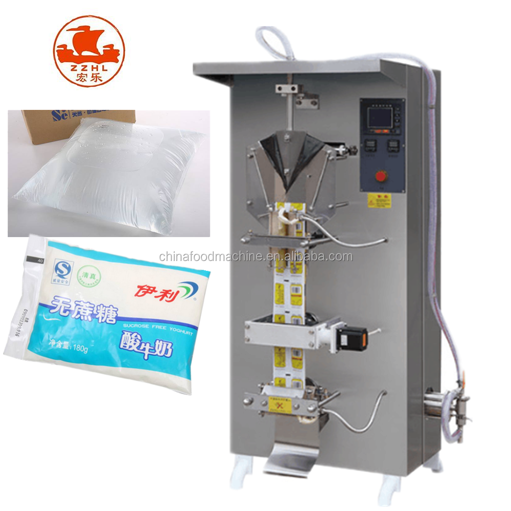 Automatic Pouch Sachet Pure Water Liquid Milk Packing Machine Price Ice Pop Filling Sealing Machine