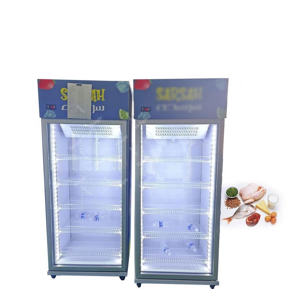 Frizer Pequeno Top-Freezer Refrigerators Refrigerator Meat Vertical Refrigerated Display Cases With External