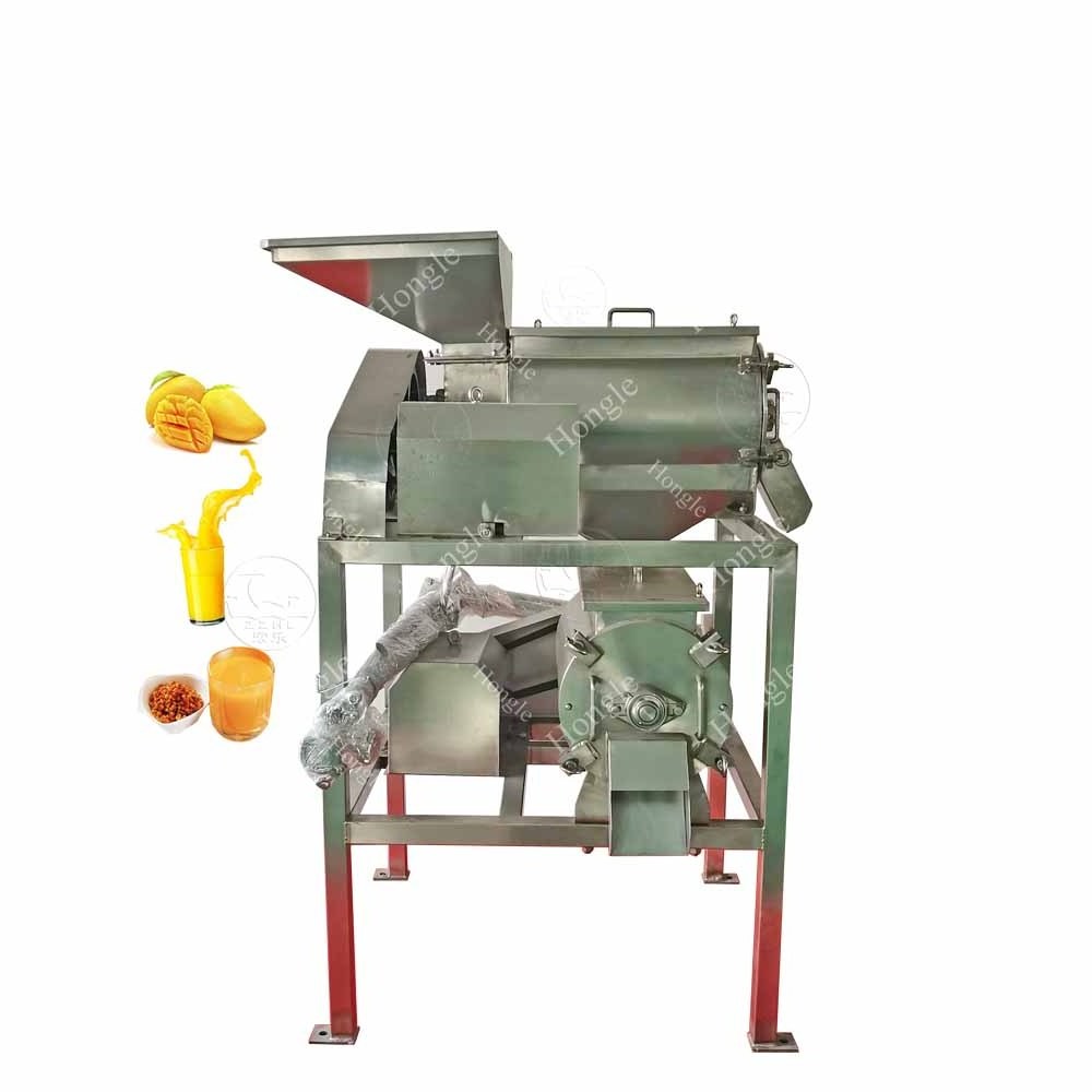 Commercial Automatic Passion Fruit Pulper Machine Tomato Banana Pineapple Persimmon Pulp Mango Pulping Processing Machine Price