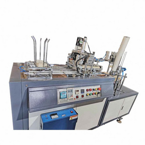 (ZKT-09H) High Speed Disposable Paper Cup Making Machine Double Wall Paper Cup Outer Sleeve Forming Machine