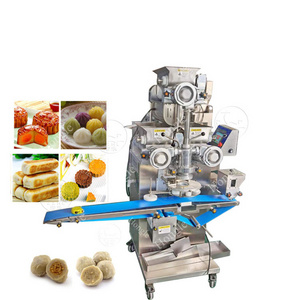 Stainless steel  energy bar ball kubba kibbeh stuffing filling encrusting making machine