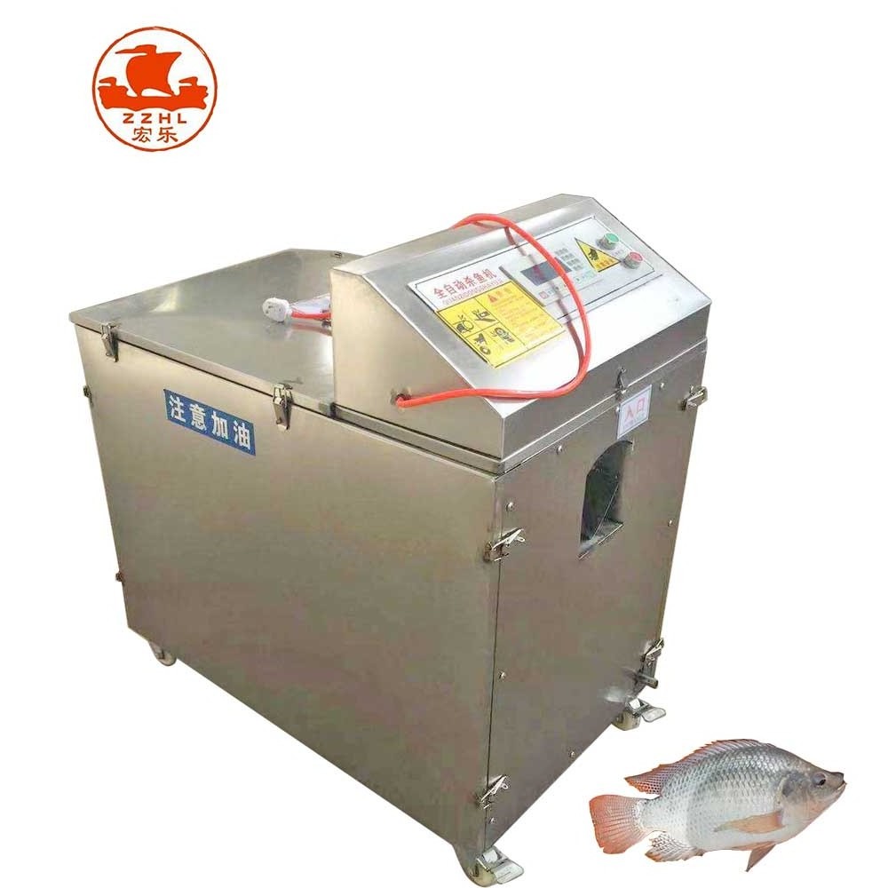 Top Quality carp fish filleting machine fish scale remover machine fish gutting machine