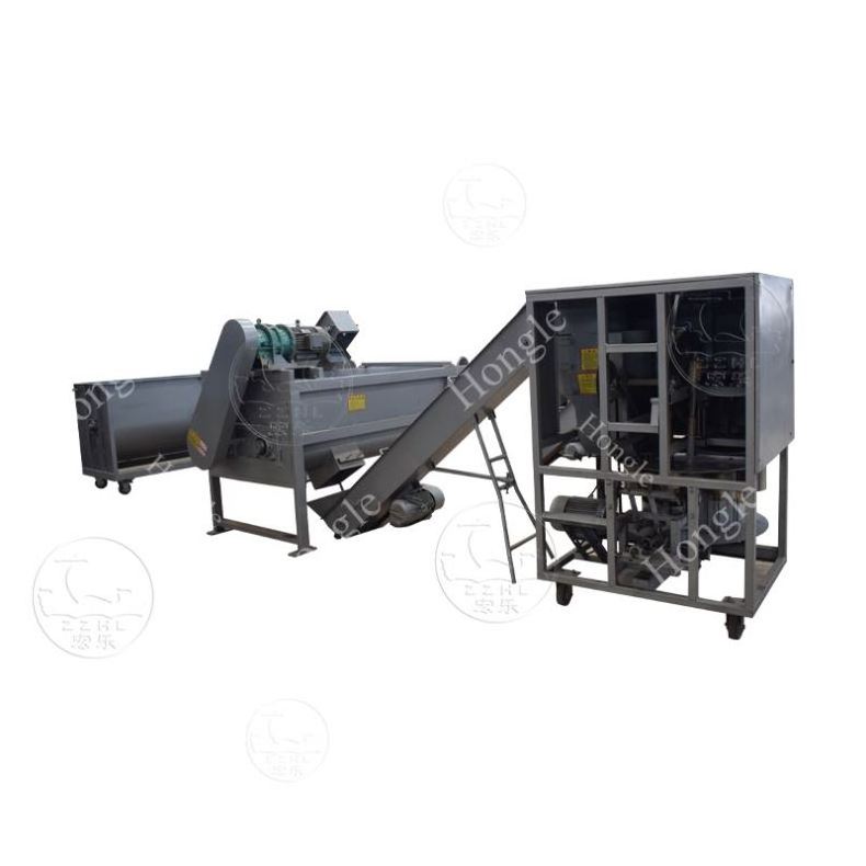 Factory Mushroom Baggong Machine Enoki Oyster Mushroom Mixing Bag Filling Equipment Production Line With Low Price