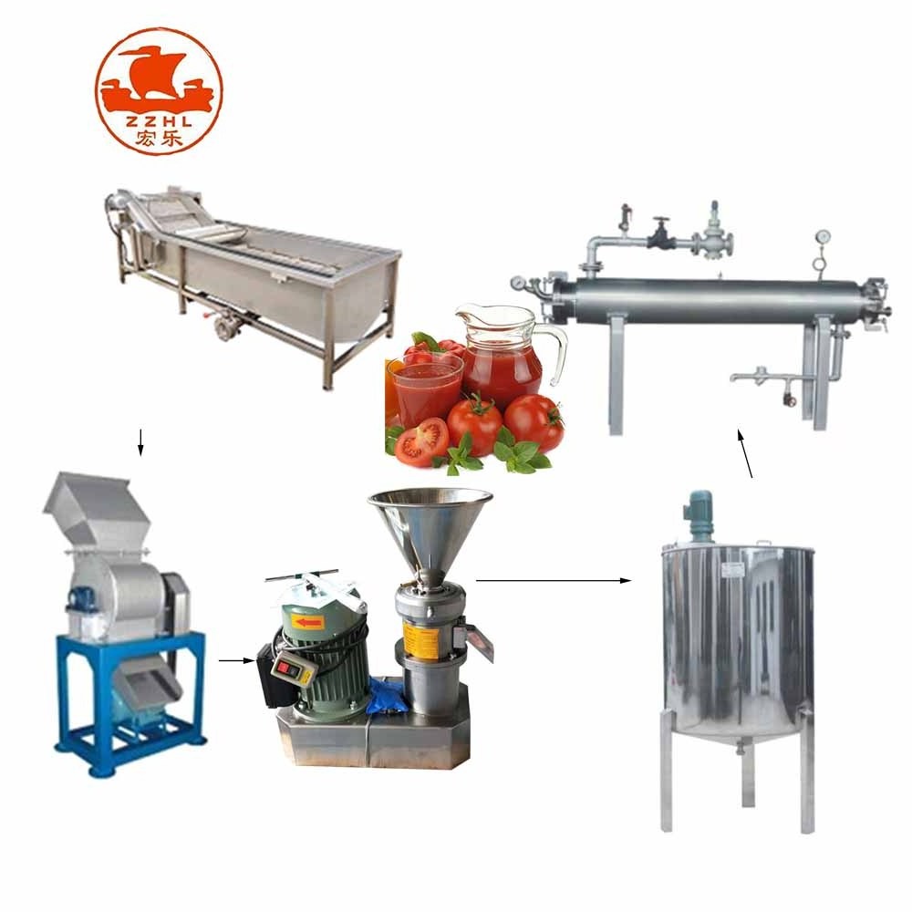 Small Tomato Paste Making Machine Production Line /Tomato Sauce Making Machine Processing Machine Price