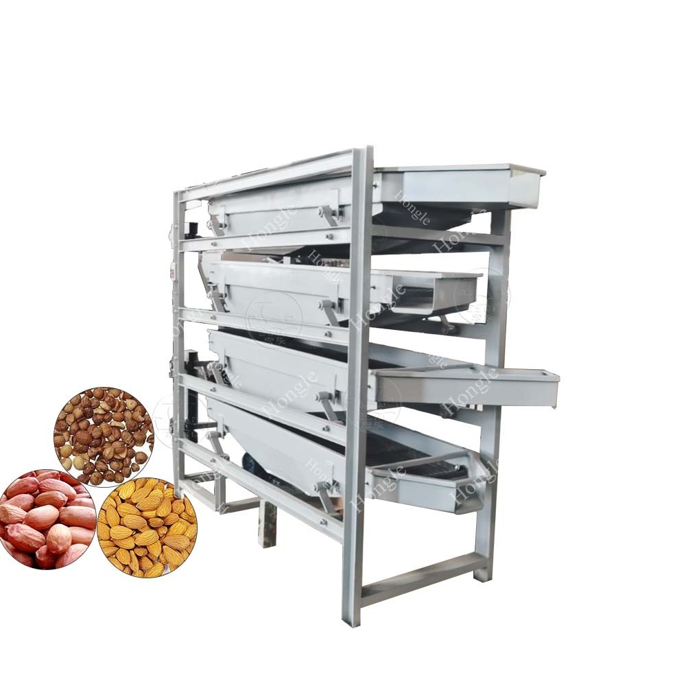 Almonds Macadamia Cashew Nut Peanut Sorting And Grading Machine Peanut Sorter Machine