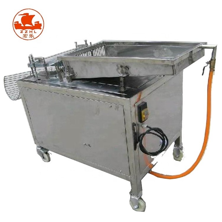 Boiled Quail Egg Peeling Machine / Quail Egg Peeler For Sale