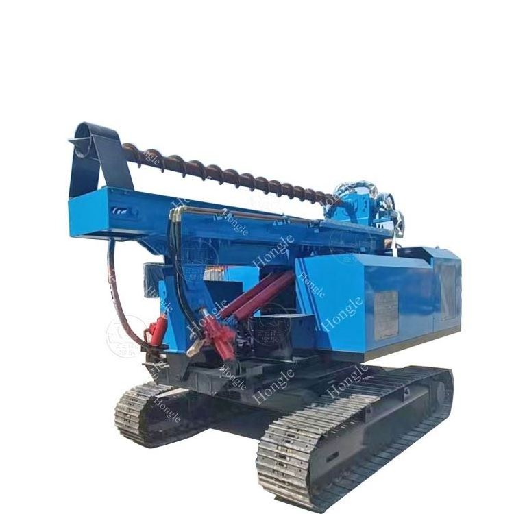 Hot Selling Hydraulic Drop Hammer Car Charging Solar Pile Driving Machine