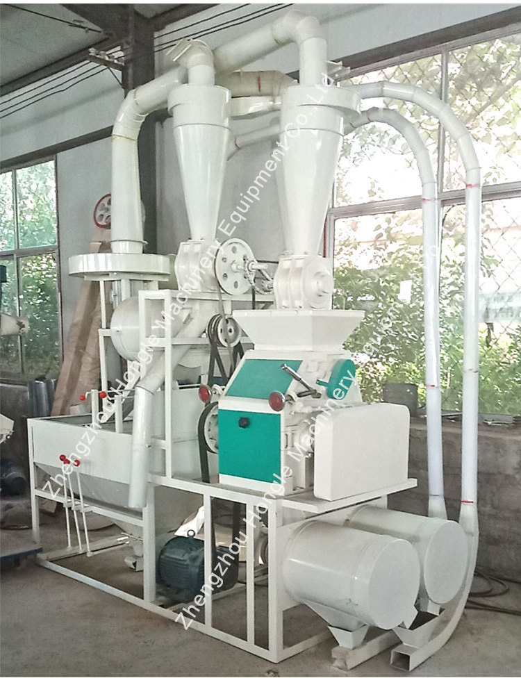 Flour Factory Plant Wheat Maize Corn Flour Cleaning Milling Machine Flour Powder Making Machine