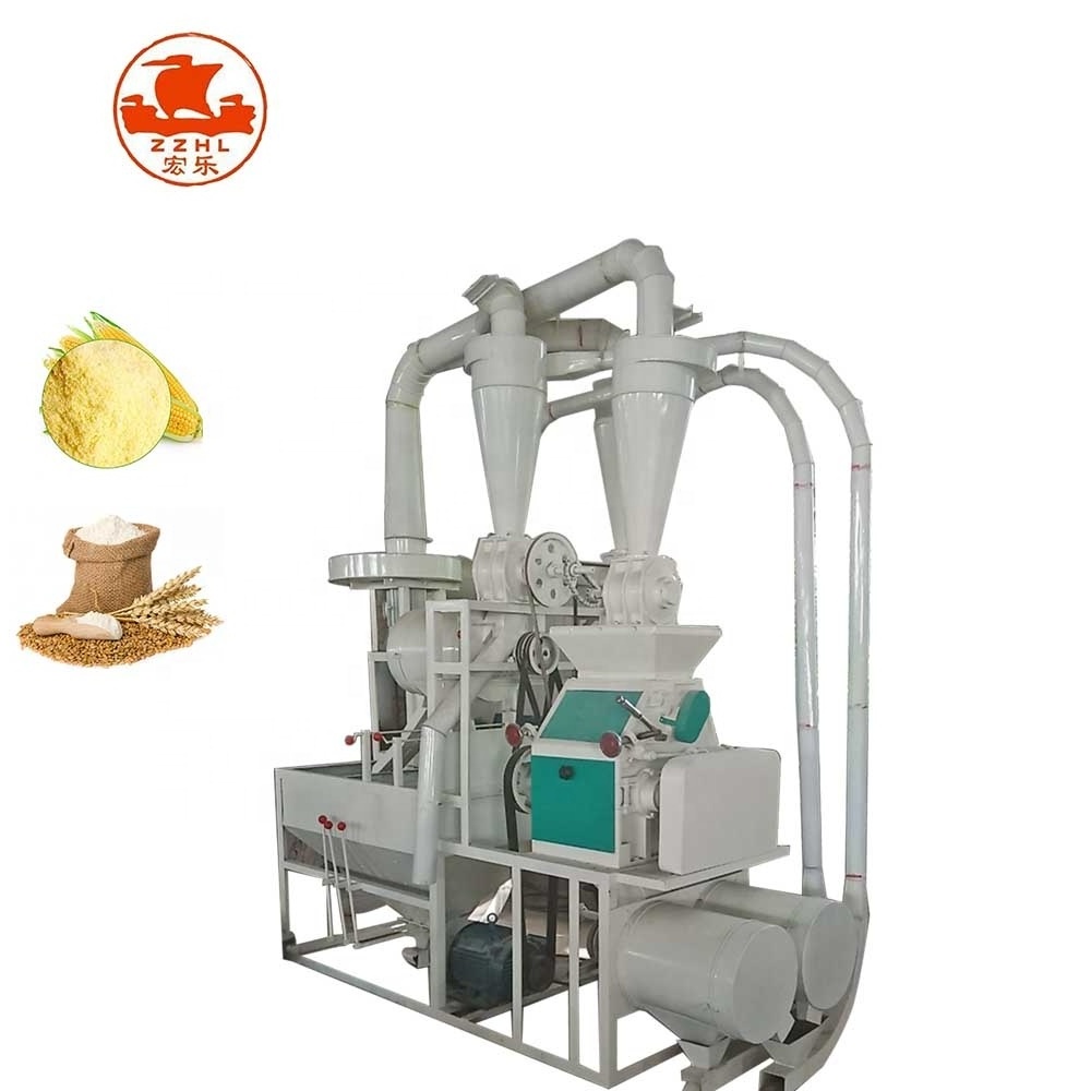 Industrial maize corn flour mill plant corn grits making machine semolina processing machine