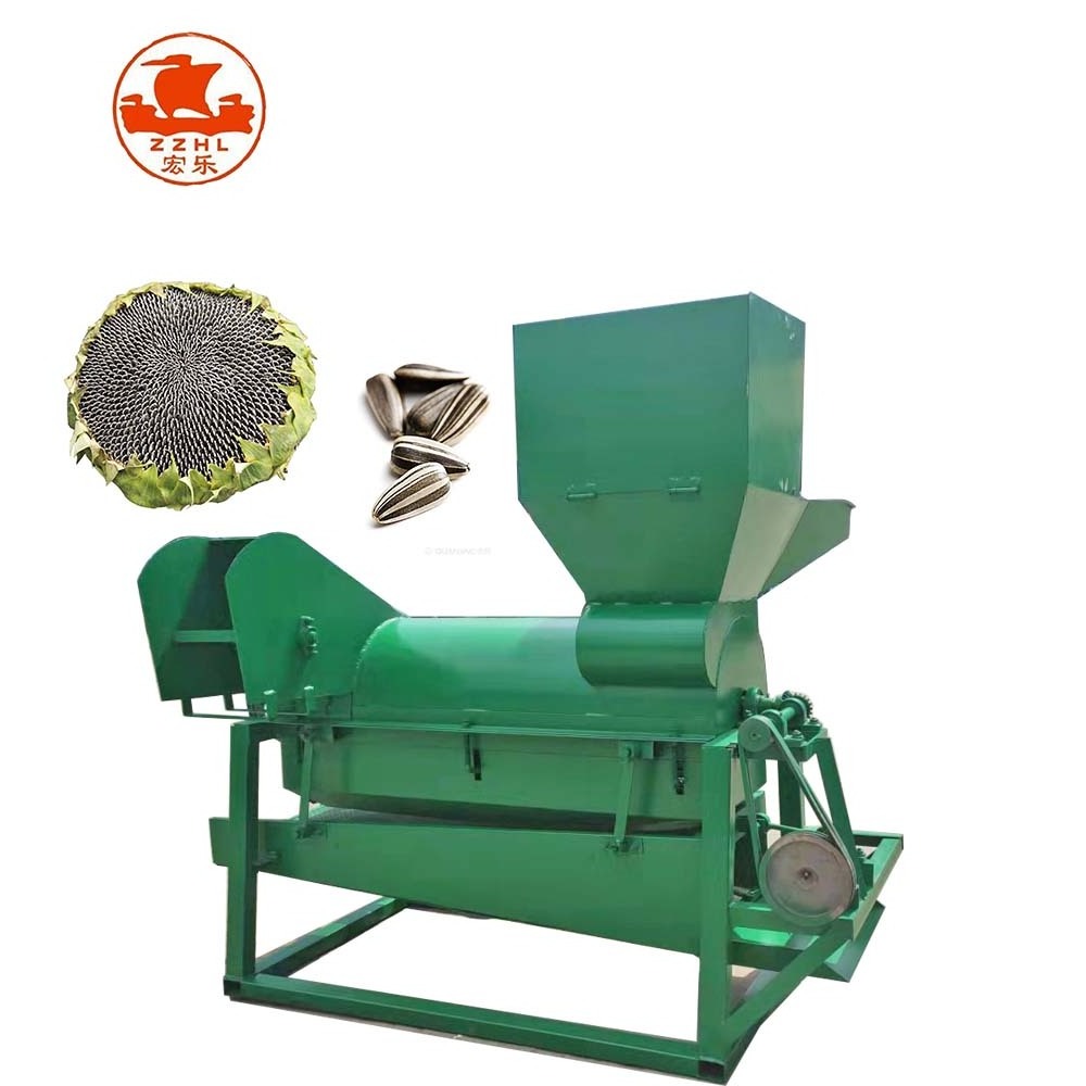 Higher Capacity  Sunflower Thresher Machine Sunflower Separating Machine For Sunflower Oil Production Line