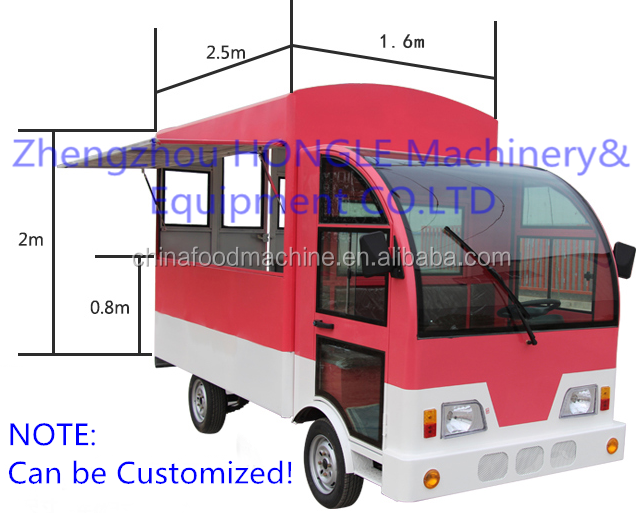 Mini Vending Car Hot Dog Machine Used Food Trucks Kiosk Bike Food Caravan