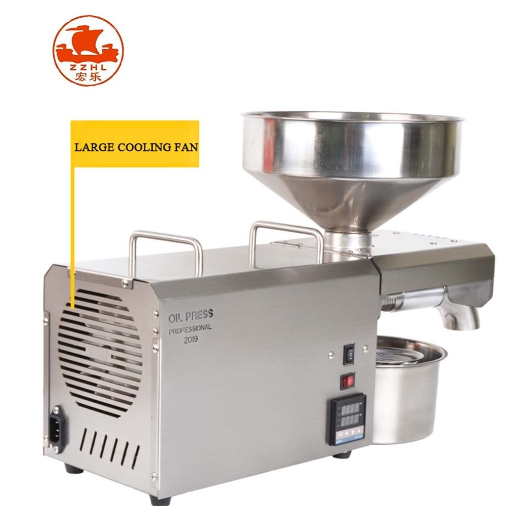 Coconut Oil Processing Machine Mini Sunflower Oil Press Making Machine