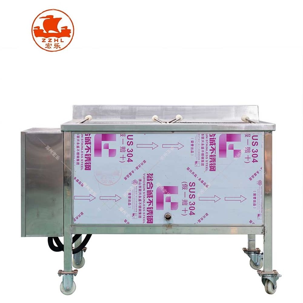 kettle potato chips frying deep fryer small potato chips blanching frying machine