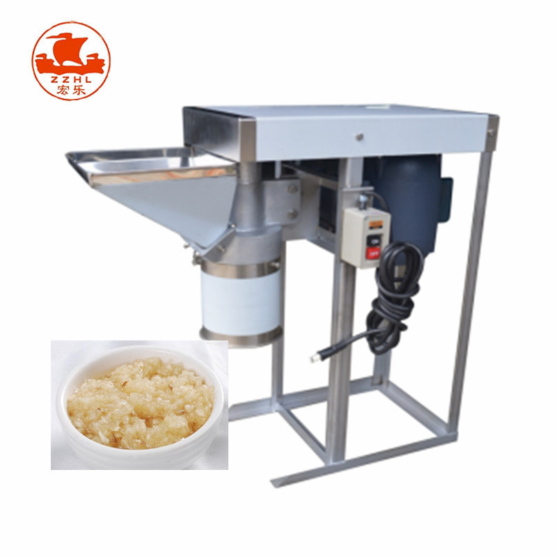 automatic ginger garlic paste mashed potato grinding machine chilli paste machine