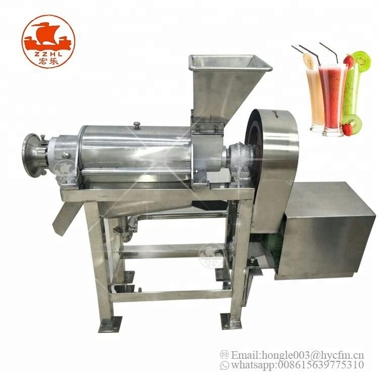 Apple Orange Pineapple Watermelon Juicer Ginger Pear Juice Extractor Machines With Crusher For Juice Factory