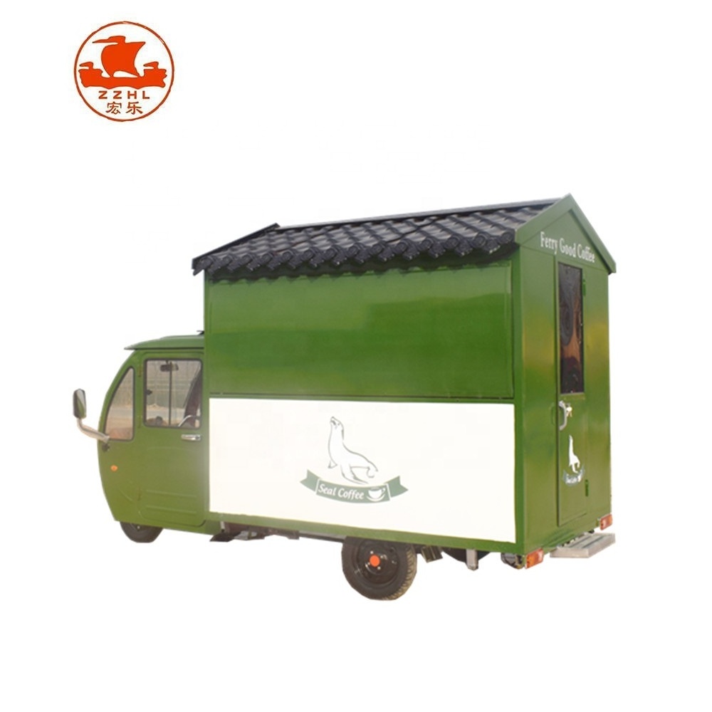 Factory Price Mobile Trolley Car Customized with full kitchen electric Food Truck