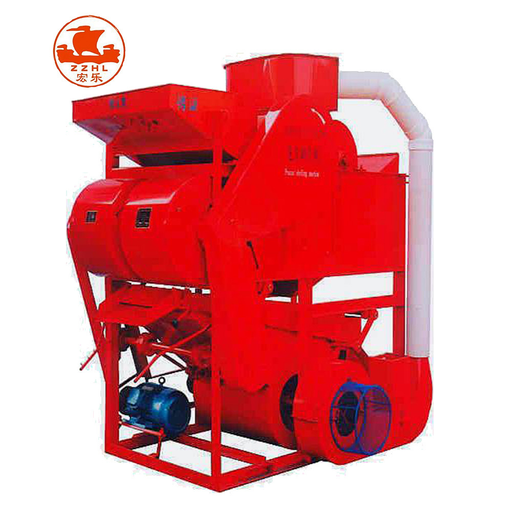 Low Damage Rate Combined Groundnut Peeling Hulling Machine Groundnut Thresher Sheller Machine