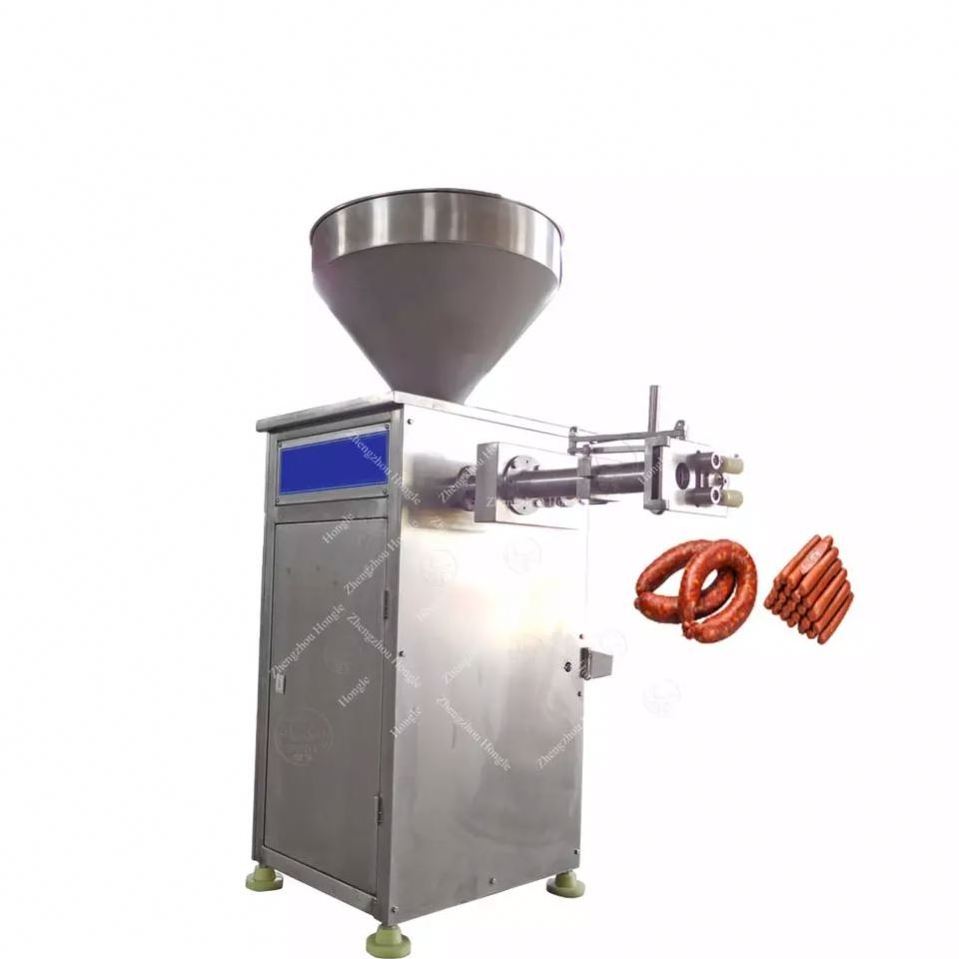 Vacuum Filler Fill Machine Compressed Air Making German 30 Lt Commercial Meat Maker Sausage Stuffer Electric Automatic