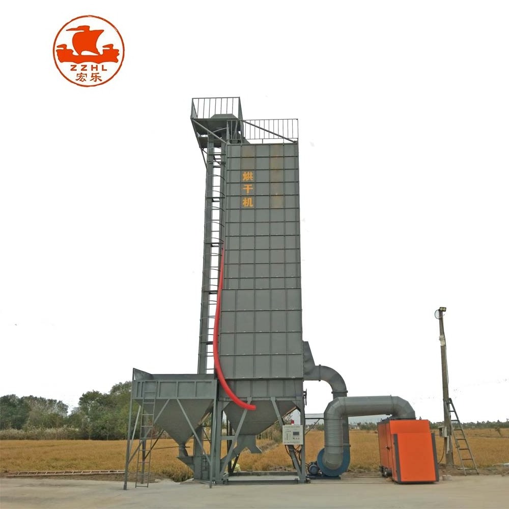 Paddy Rotary Dryer Corn Rice  Portable Silo Small Mobile Grain Dryer Machine