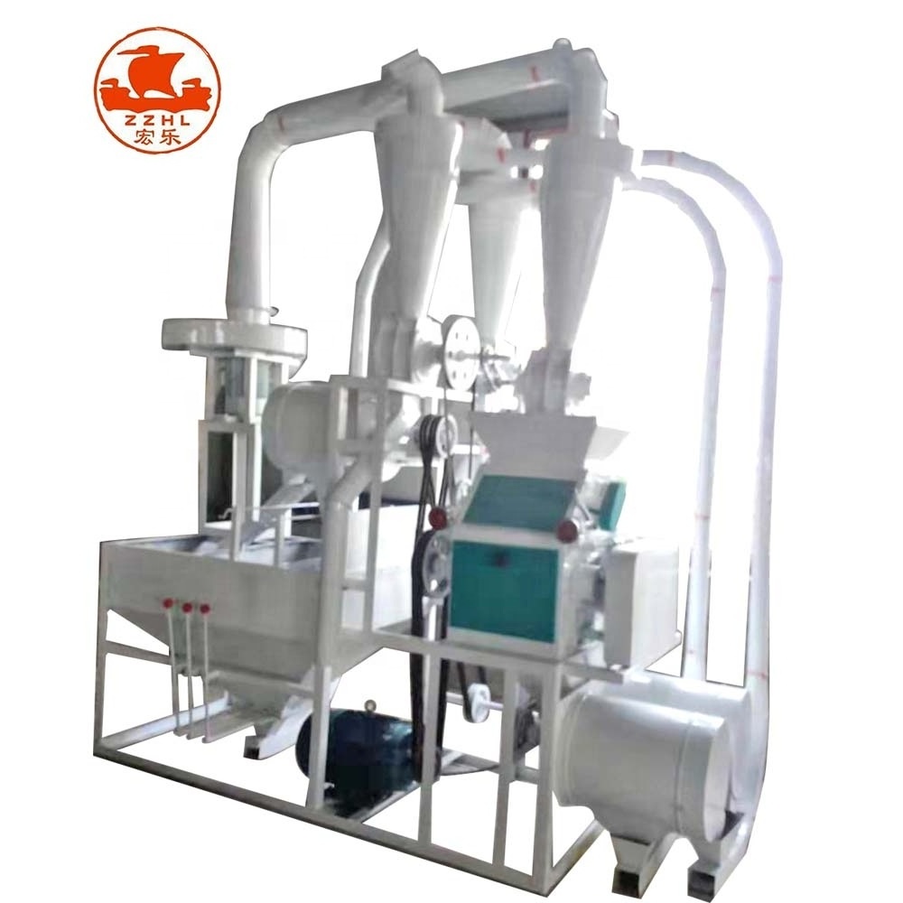 Flour Factory Plant Wheat Maize Corn Flour Cleaning Milling Machine Flour Powder Making Machine