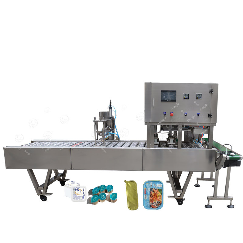 Heat Sealing Machine Food Nitrogen Gas Filling K Cup Sealing Machine