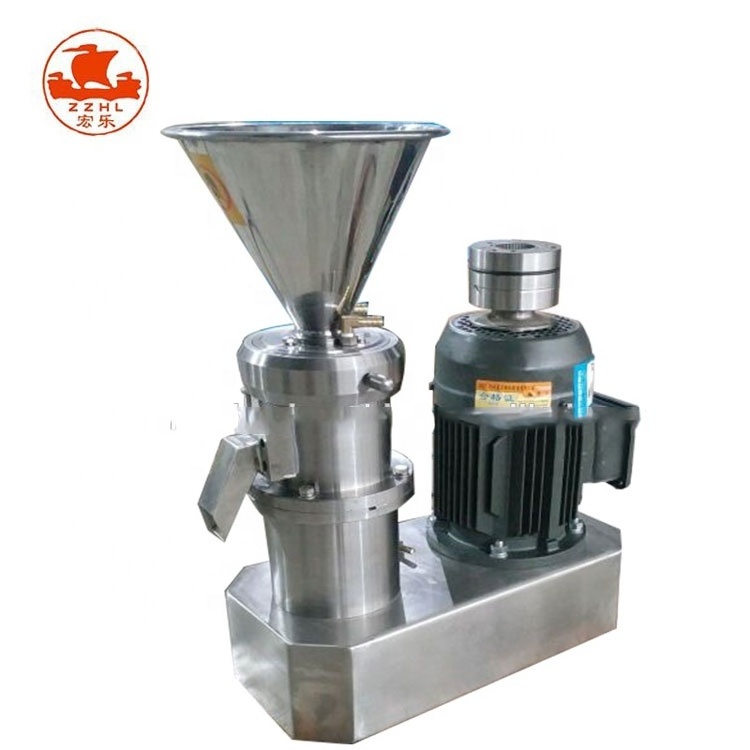 1 Factory Price  Colloid Mill Tomato Ketchup Chili Sauce Sesame Peanut Butter Maker Groundnut Paste Grinding Making Machine