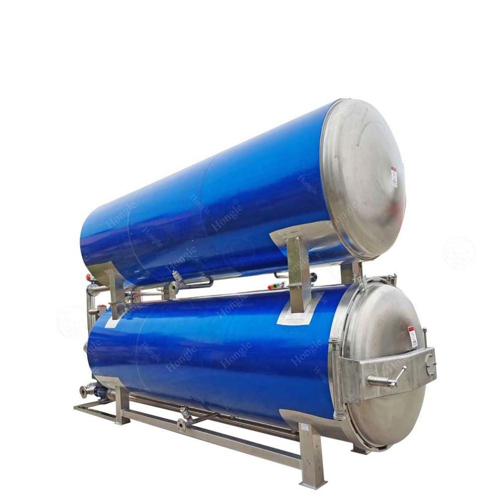 New Design Autoclaves Pressure Steam Sterilizers Retort Canning High Temperature Sterilizing Machine For Wholesales