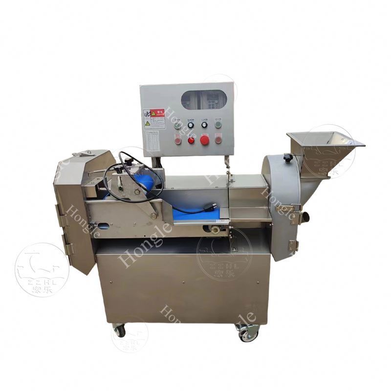 High Productivity Potato Slicing Cutting French Frie Machine Commercial Vegetable Onion Chopper