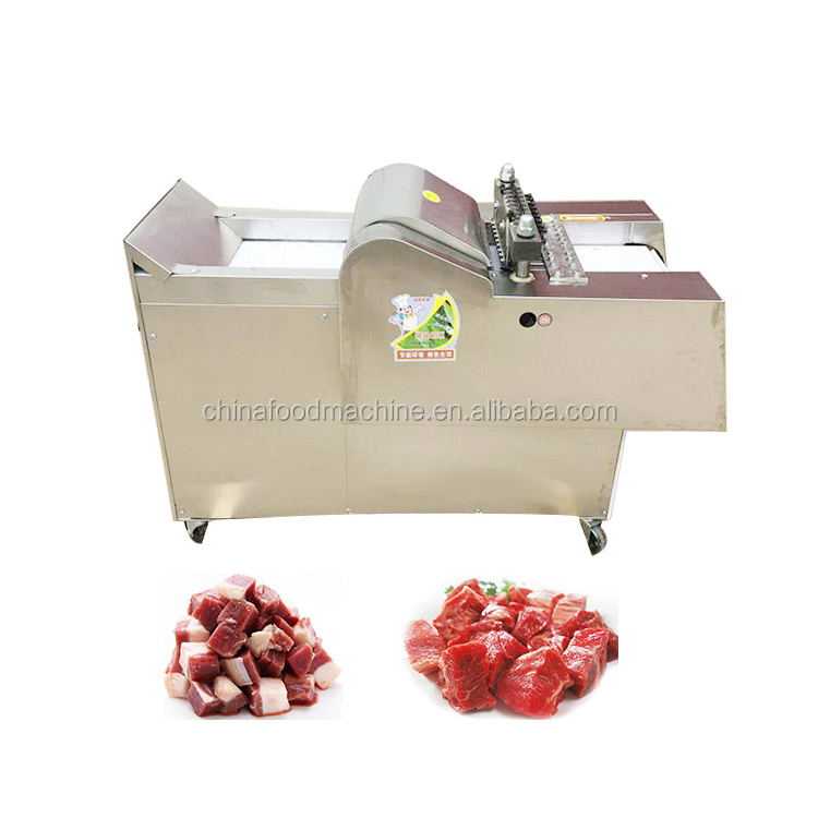 Commercial Automatic Slightly Frozen Meat Chicken Cutting Machine Meat Strip Cutter