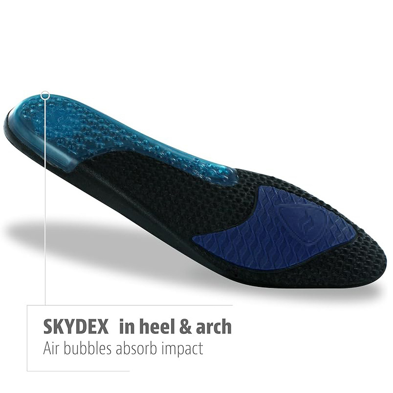 AIR Performance Full-Length Gel Shoe Insert,Cushioning Shock Absorption Shoe Insert ,Plantar Fasciitis Sports Running Insole