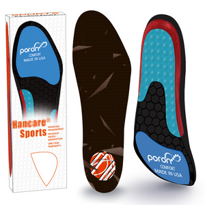 cushioning zoom air insole, heel pad foot patches and pain relief insert Air Cushion Poron Shock Absorption Insoles