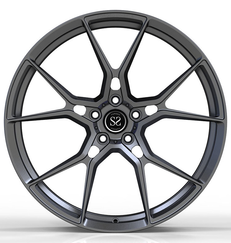 For BMW M4 G82/G83 Custom Grey 1-Piece Forged Aluminum Alloy Rims 19x9.5 and 20x10.5