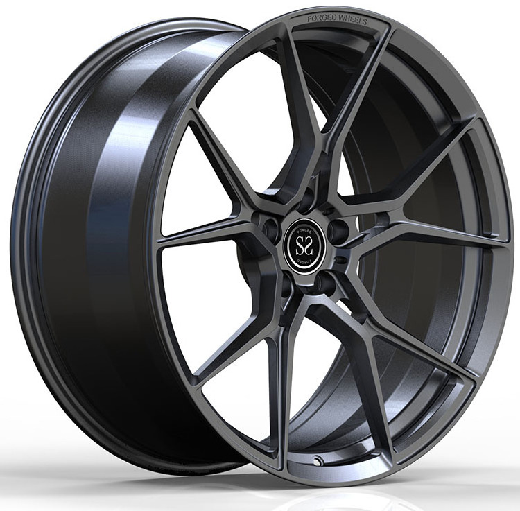 For BMW M4 G82/G83 Custom Grey 1-Piece Forged Aluminum Alloy Rims 19x9.5 and 20x10.5