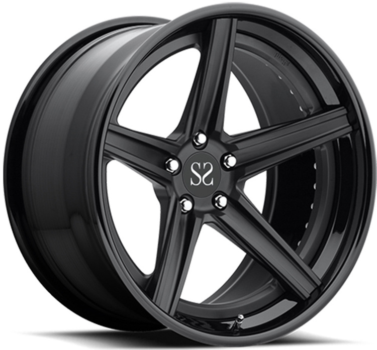 For BMW x5 x6 1-PC Forged Aluminum Alloy Rims Hyper black 18 19 20 21 and 22 inch 5x120 5x100 5x105 5x112 luxury wheels