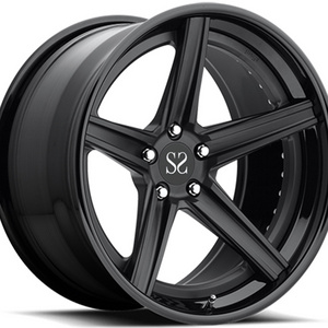 For BMW x5 x6 1-PC Forged Aluminum Alloy Rims Hyper black 18 19 20 21 and 22 inch 5x120 5x100 5x105 5x112 luxury wheels