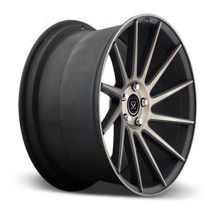 thin spoke light weight 1 piece monoblock concave forged aluminum alloy wheels rim china