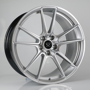 tuning 5x115 20 rims white custom deep dish concave forged rims wheels