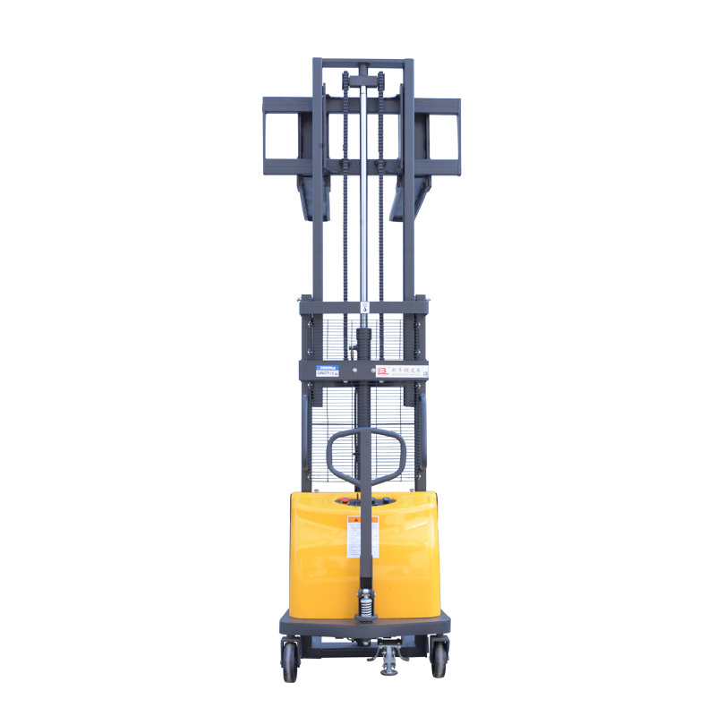 semi-electric pallet lifter 1ton 2ton 1.6m/2m/2.5m/3m lifting height hand electric stacker