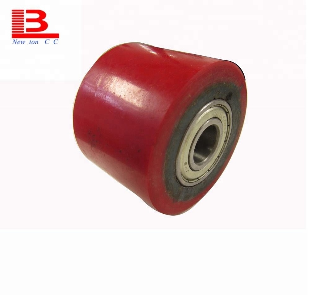 Polyurethane Wheel Casters For Forklift pallet truck forklift stalcer PU wheel 80*70mm and 180*60mm nylon wheel