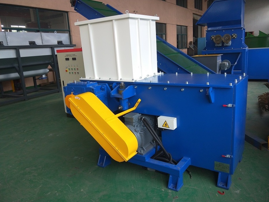 CF-SS40100 Automatic tyre shredder plastic shredder with single shaft design one shaft plastic shredder