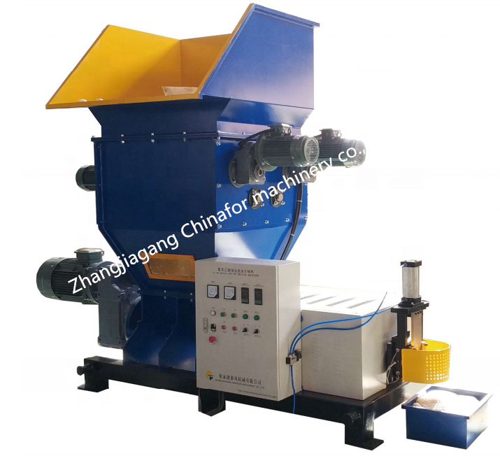 Waste styrofoam compactor  hot melter equipment EPS plastic compactor eps recycling machine