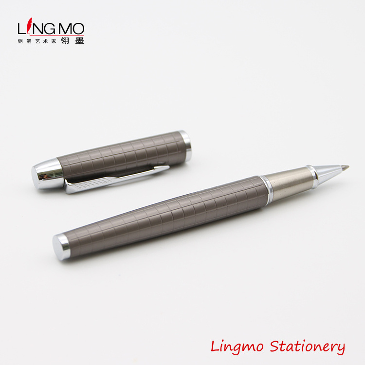 Lingmo High Quality Luxury Metal Roller Pen Metal Gun Color Rollerball Pen