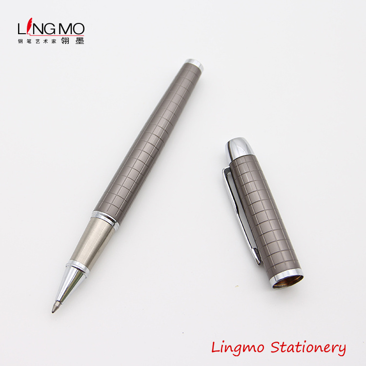 Lingmo High Quality Luxury Metal Roller Pen Metal Gun Color Rollerball Pen