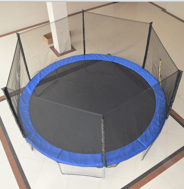 6FT-16FT Adult Outdoor Toys Folding Trampoline with Safety Net TUV-GS Approved SX-FT(E)-10