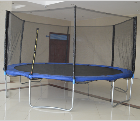 6FT-16FT Adult Outdoor Toys Folding Trampoline with Safety Net TUV-GS Approved SX-FT(E)-10