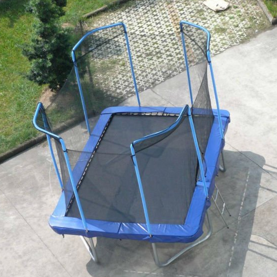 8X12FTsquare trampoline rectangle trampoline with strong frame