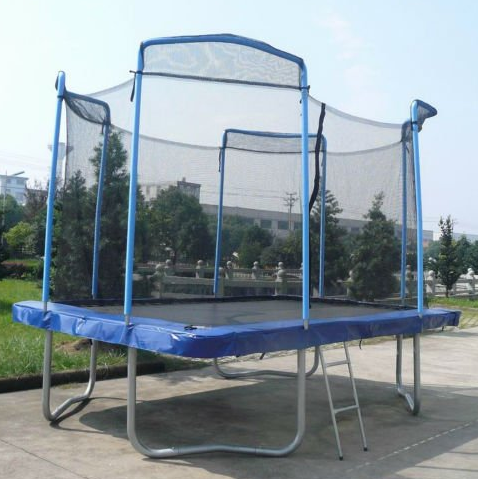 8X12FTsquare trampoline rectangle trampoline with strong frame