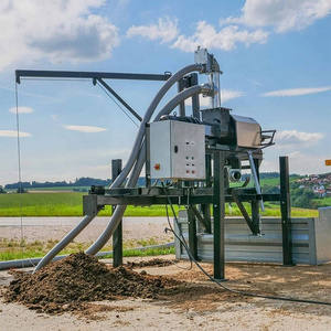 Quality farm waste manure dewatering machine/hog farm manure dewatering separator equipment/dewatering machine chicken manure