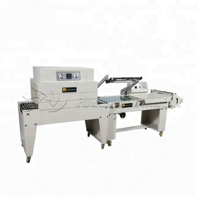 Bs-6050l shrink film machine for heavy products full automatic small wrapping books plates bottle carton etc