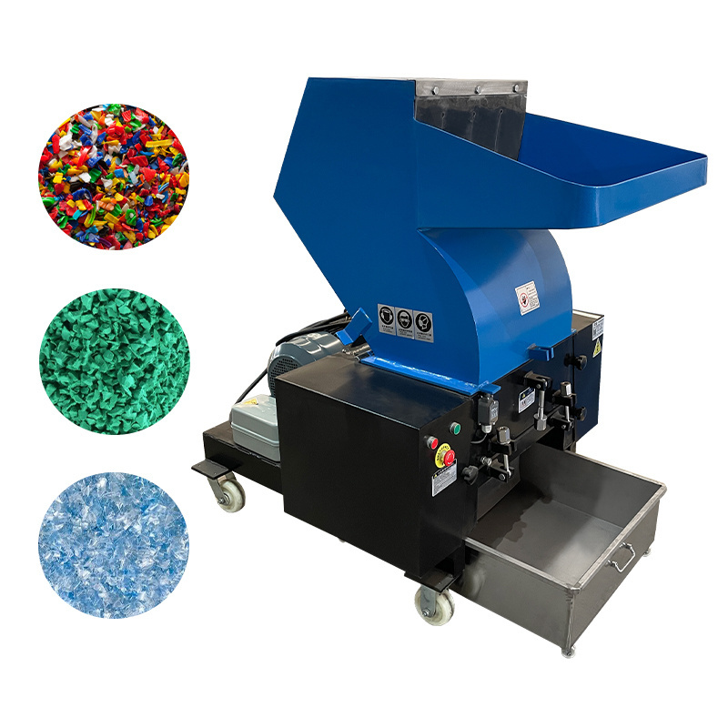 Factory Direct Plastic Crushing Shredder Machines PE PP PVC PET Plastic Recycling Crusher Grinder Machine